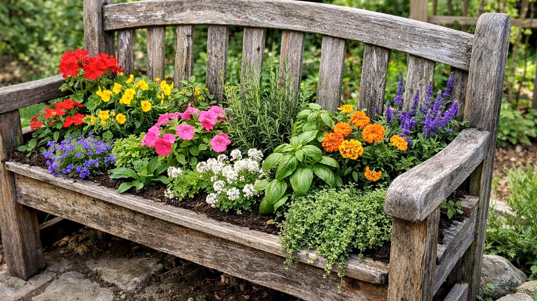 Panchina da esterno"